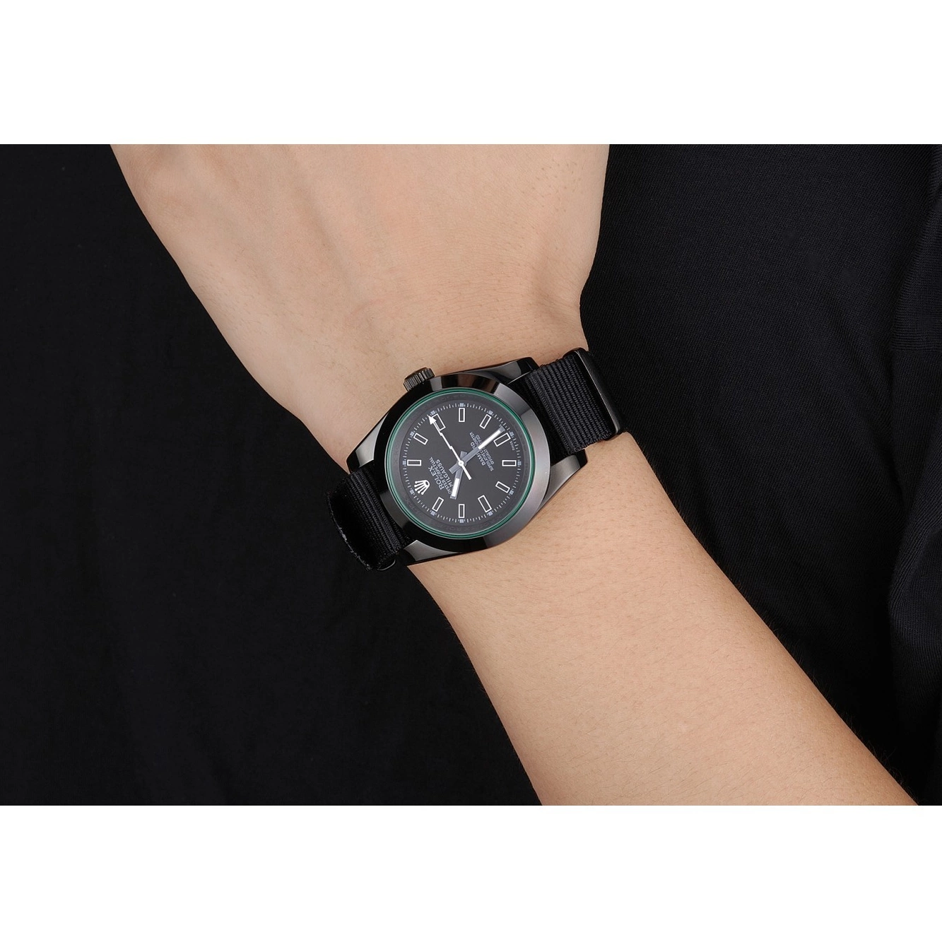 Best AAA Replica Sites Nylon Black Strap 622001 Milgauss Bamford Rolex 0614